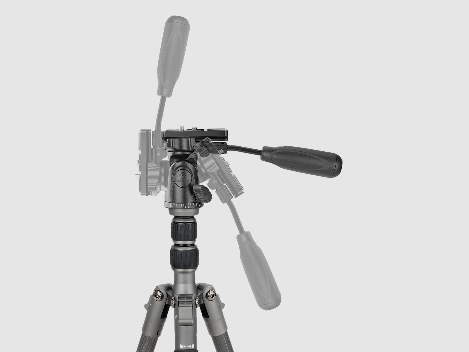 Vanguard Veo 3GO 204CP – Carbon travel tripod, pan head, image 5 of 8