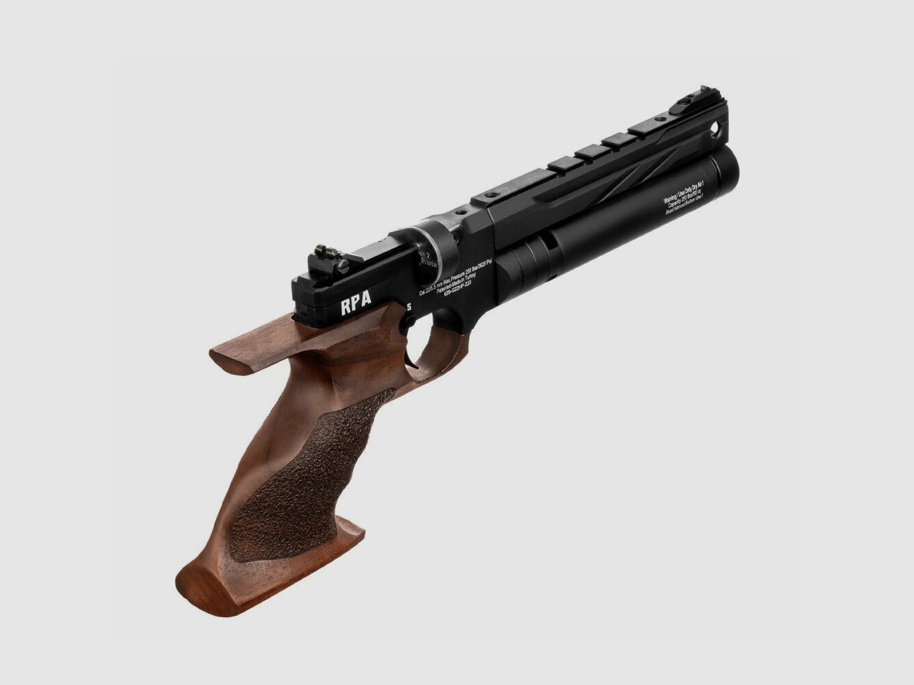 reximex RPA PCP pistol 4.5 mm Diabolo walnut