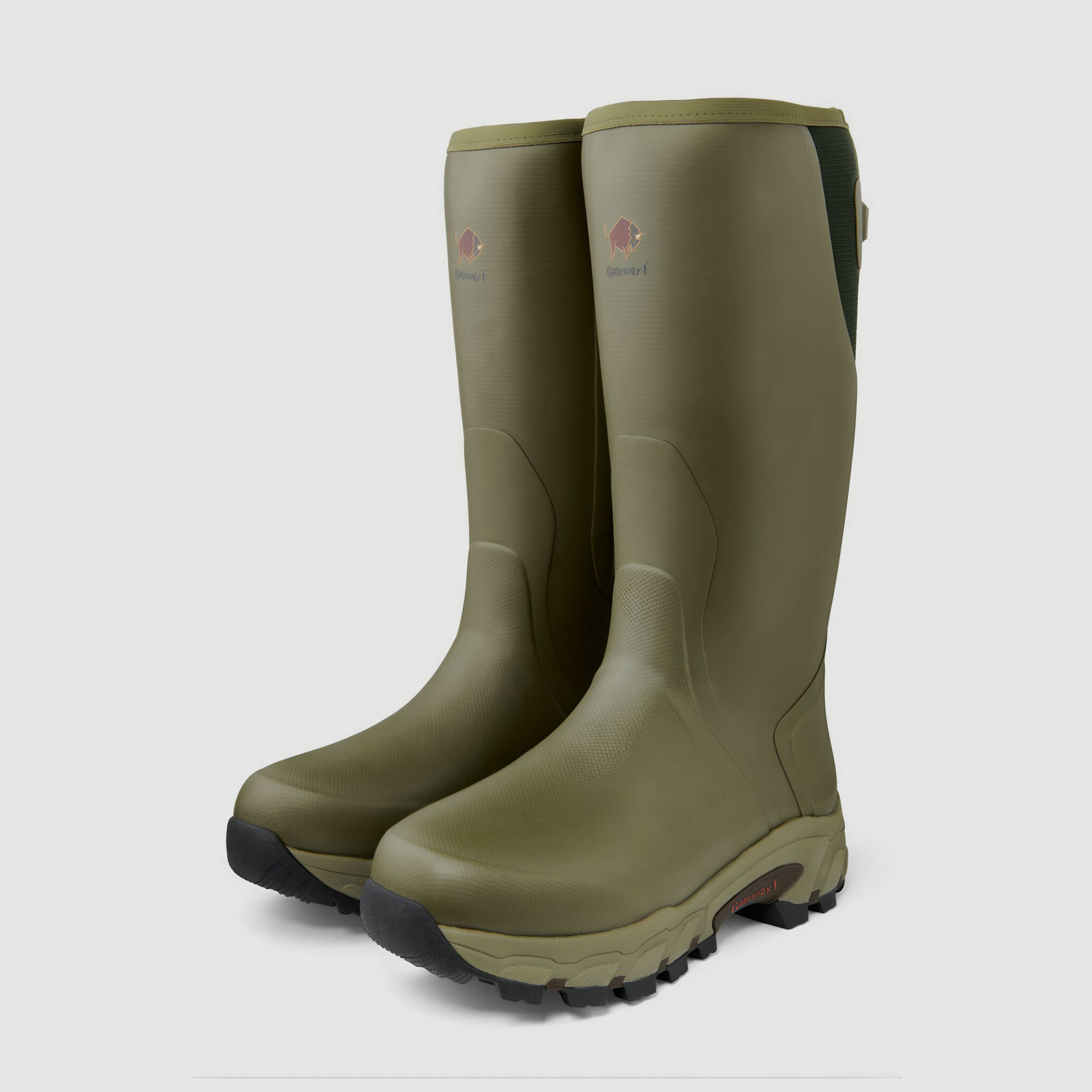 Gateway 1 Pro Shooter Stiefel 18 Zoll mit seitlichem Reißverschluss Olive, Bild 1 von 6