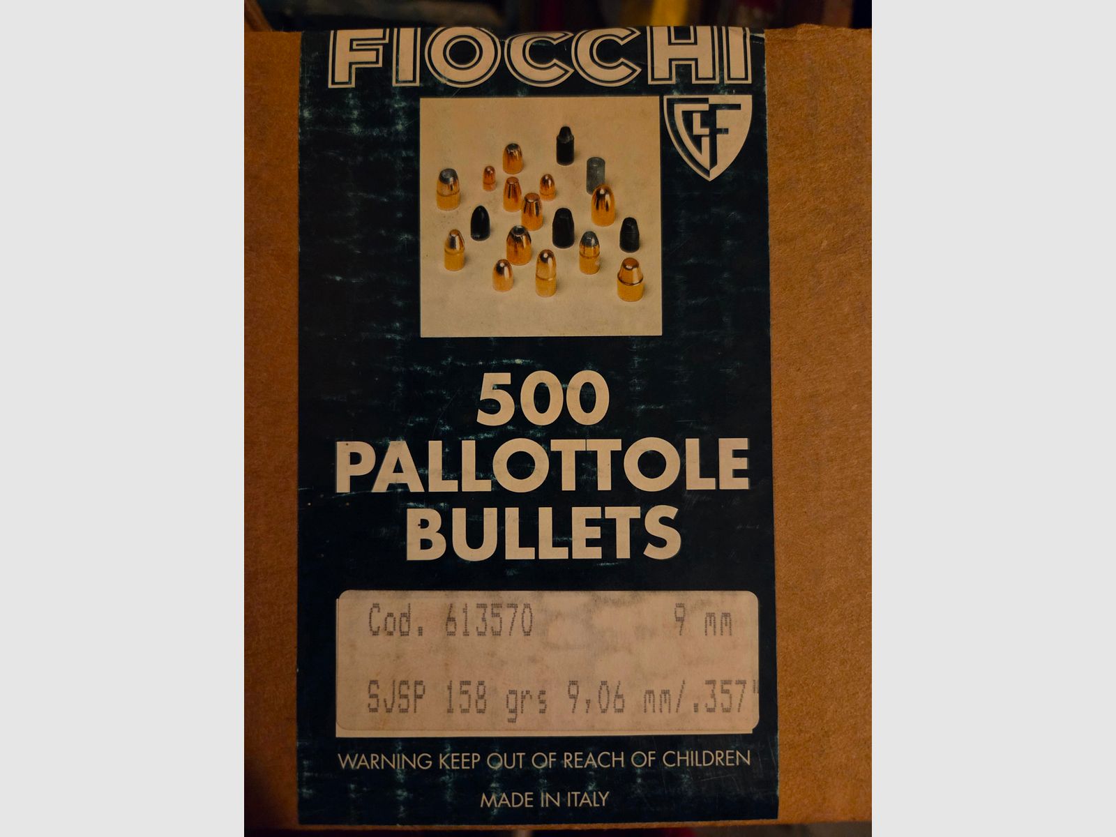 Fiocchi 357 SJPS 158 grs proiettili