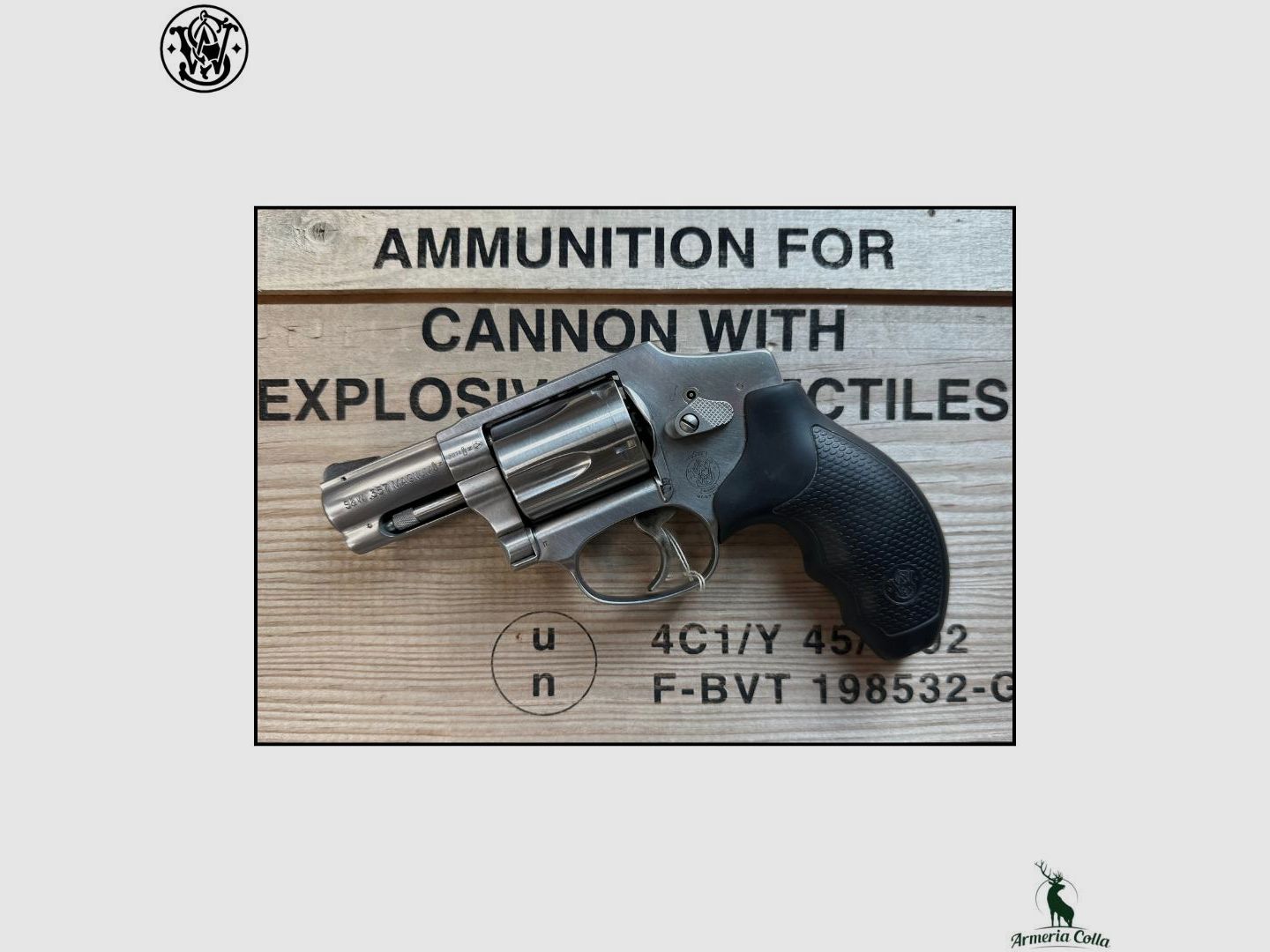 Smith & Wesson Revolver S/A kal. 357 Mag. mod. 640 art. usa4/76 *GEBRUIKT*
