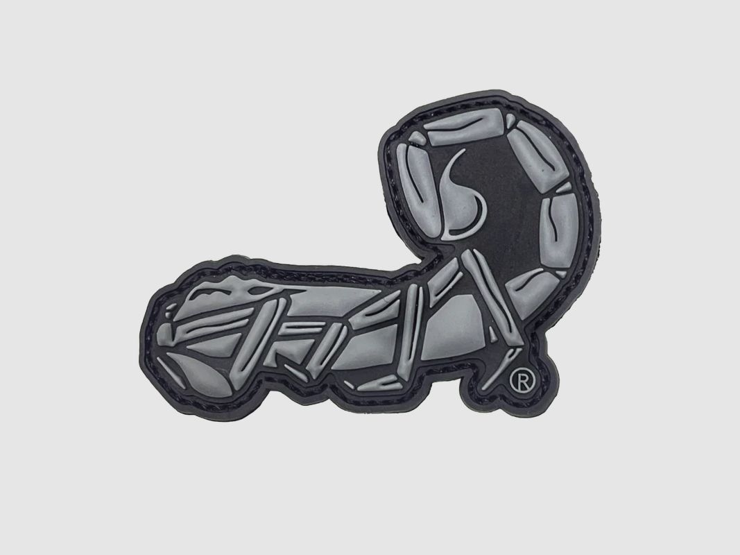 Scorpion-Aufnäher (Wolf Grey) Agilite, Bild 1 von 2