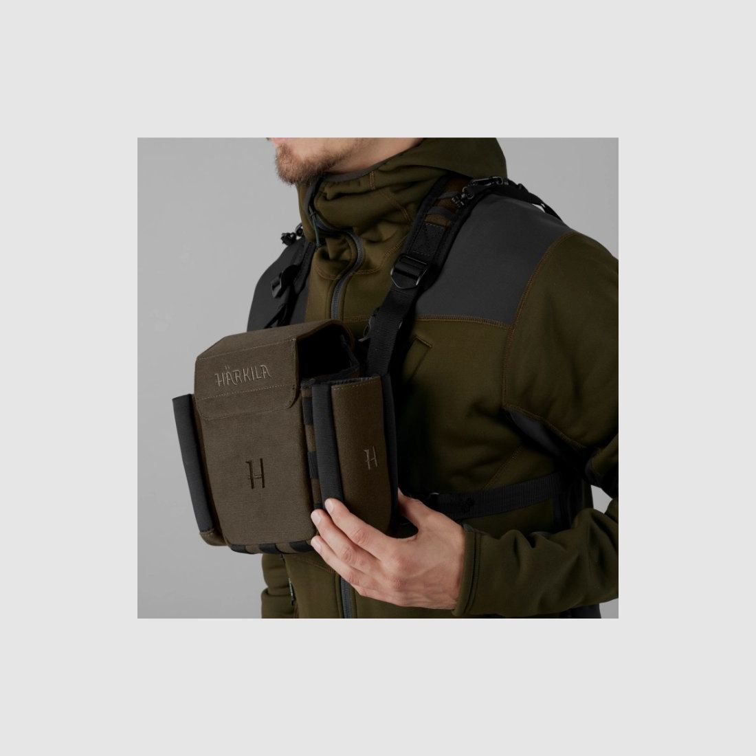 Szelki na lornetkę Harkila Deer Stalker bino strap Willow green (38010652998), zdjęcie 5 z 7