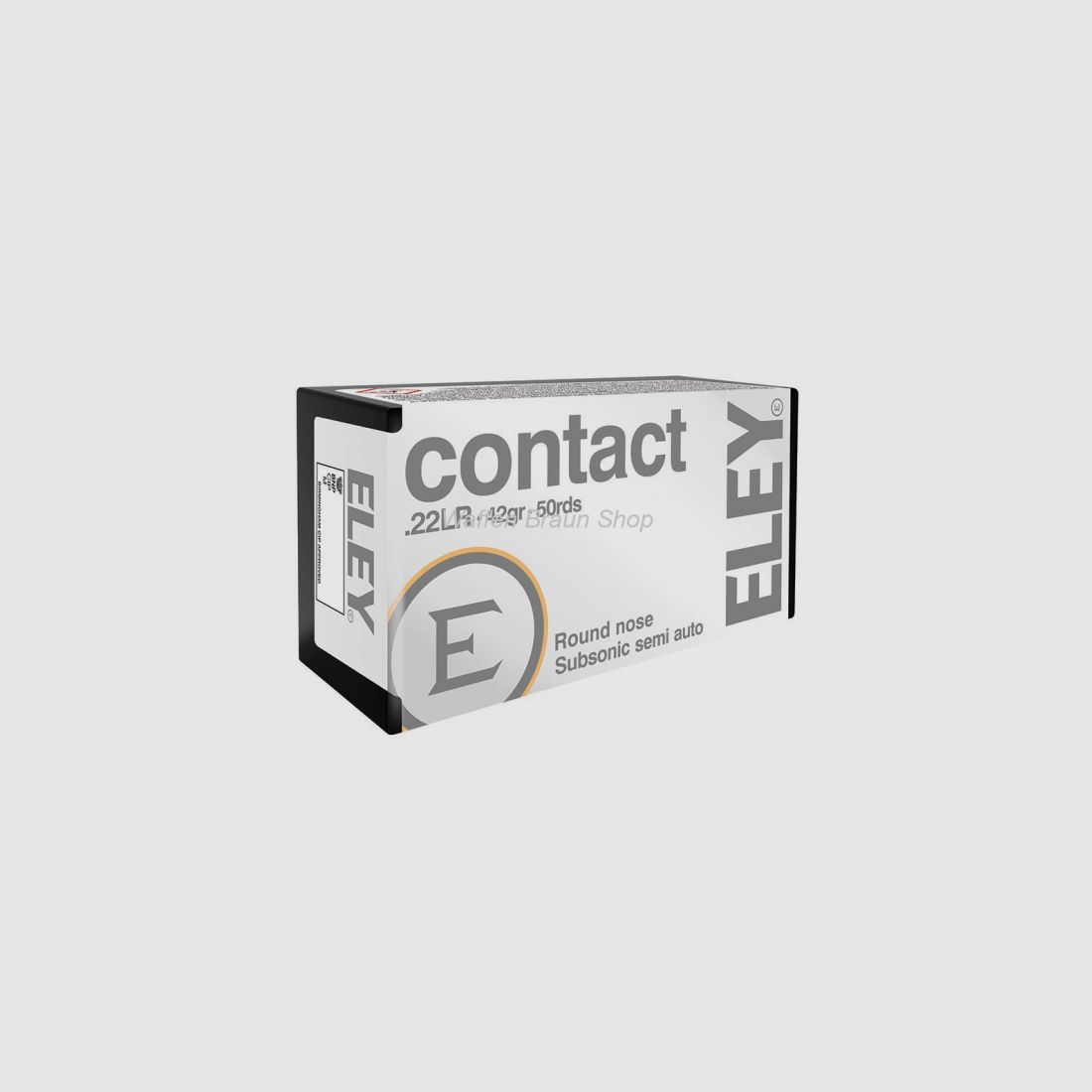 ELEY Contact .22lr RN 42 grain 50 Stück