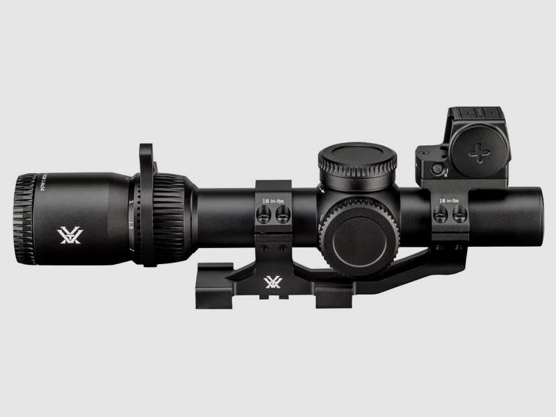 VORTEX Venom 1-6x24 SFP + Sport Cantilever + VENOM 3MOA w ZESTAWIE