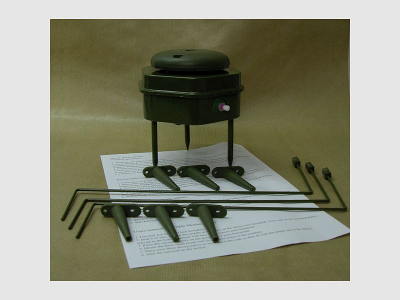 Carousel unit for pigeons and crows Decoy carousel crow magnet