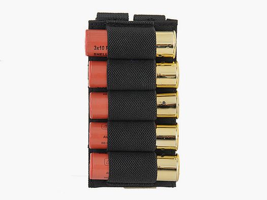 5rd Shotgun Shell Panel - Black [8FIELDS]