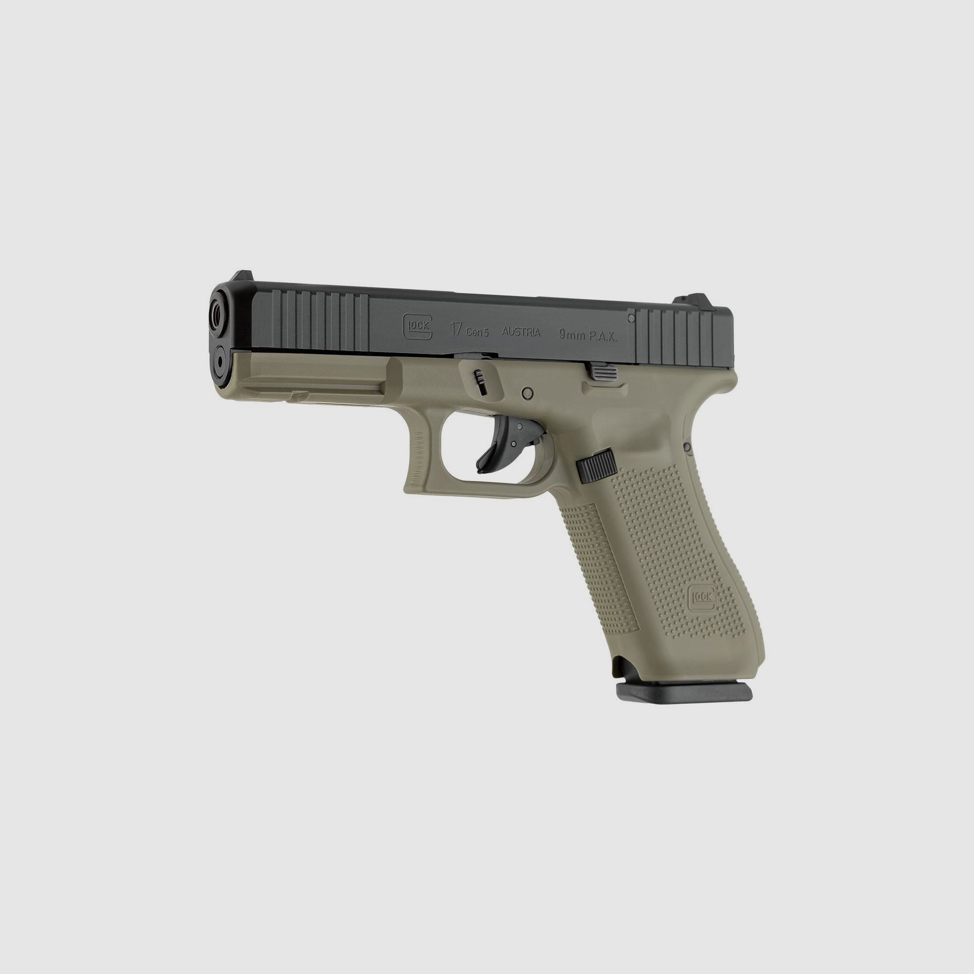 Glock 17 Gen5 Battlefield Green Kaliber 9mm P.A.K. Schreckschusspistole