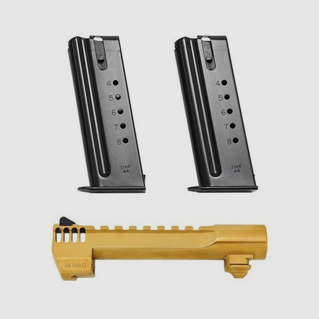 Magnum Research C-Lauf Desert Eagle 6" (6 pollici) Gold IMB .44RemMag