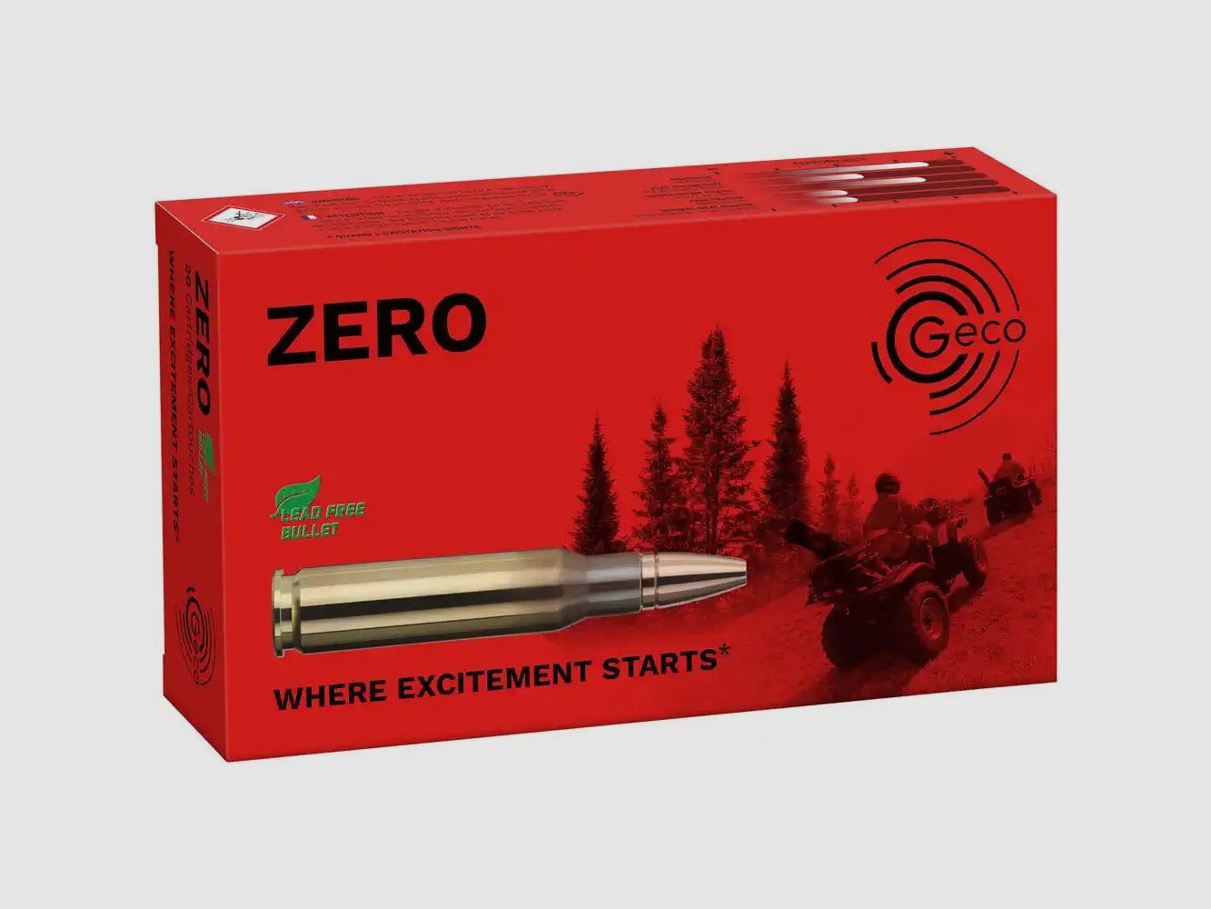 Munitions de chasse GECO Zero sans plomb
