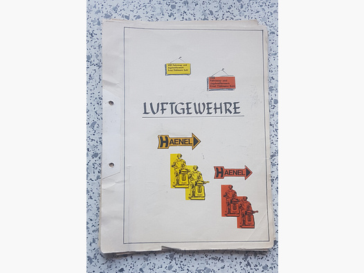 Kijk eens ;-) Verschillende verzamelde documenten uit kranten enz. heel veel over Haenel-modellen met zeldzame documenten