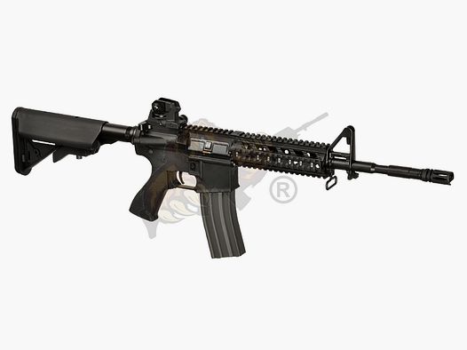 G&G CM16 Raider-L Polarstar F2 HPA - Version Schwarz Airsoft frei ab 18