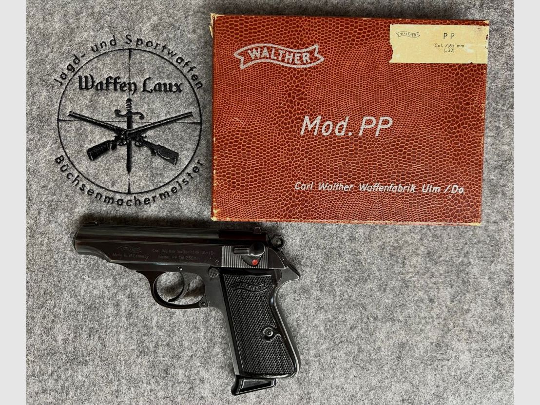 Carl Walther, Ulm Mod. PP oksydowany