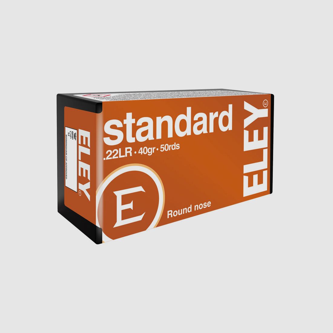 Eley Standard .22 LR 40GR LRN 50 cartridges
