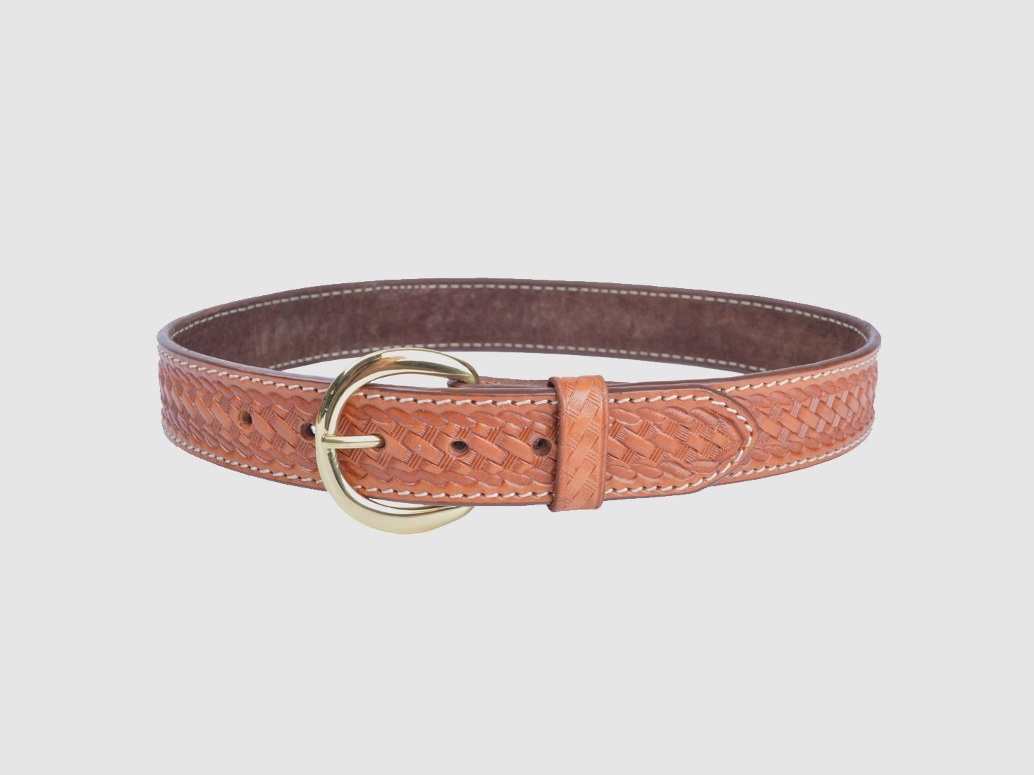 Belt Casual 76cm Tan Basket