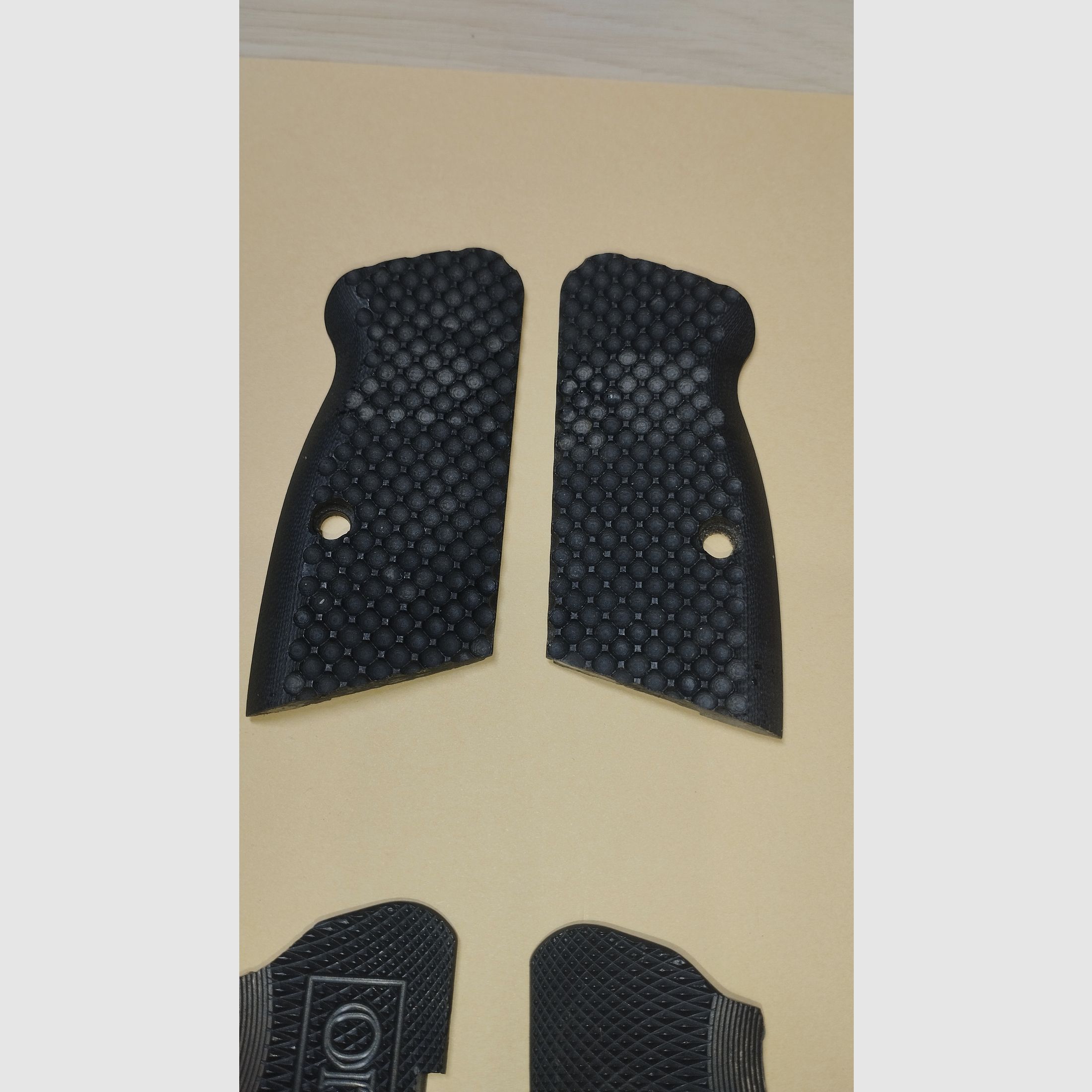 Grip panels Tanfoglio Gold Match Small Frame short