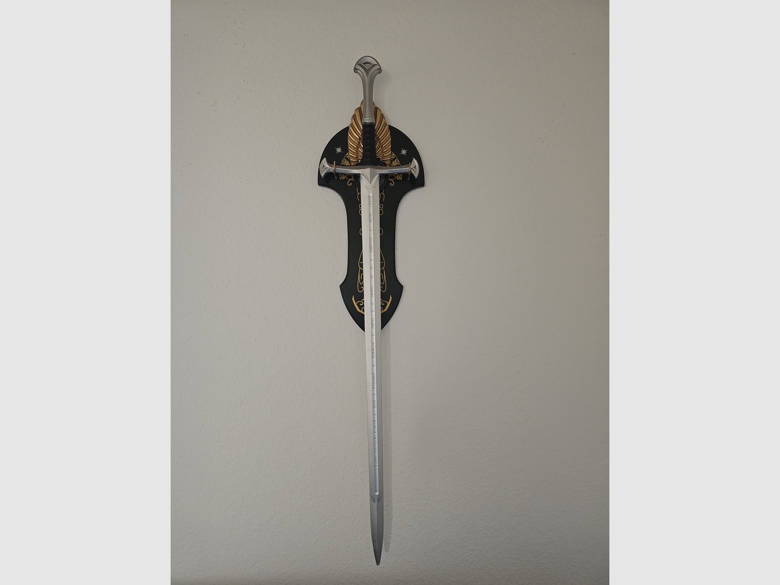 Anduril - Aragorn's Schwerd aus Kunststoff Wanddeko