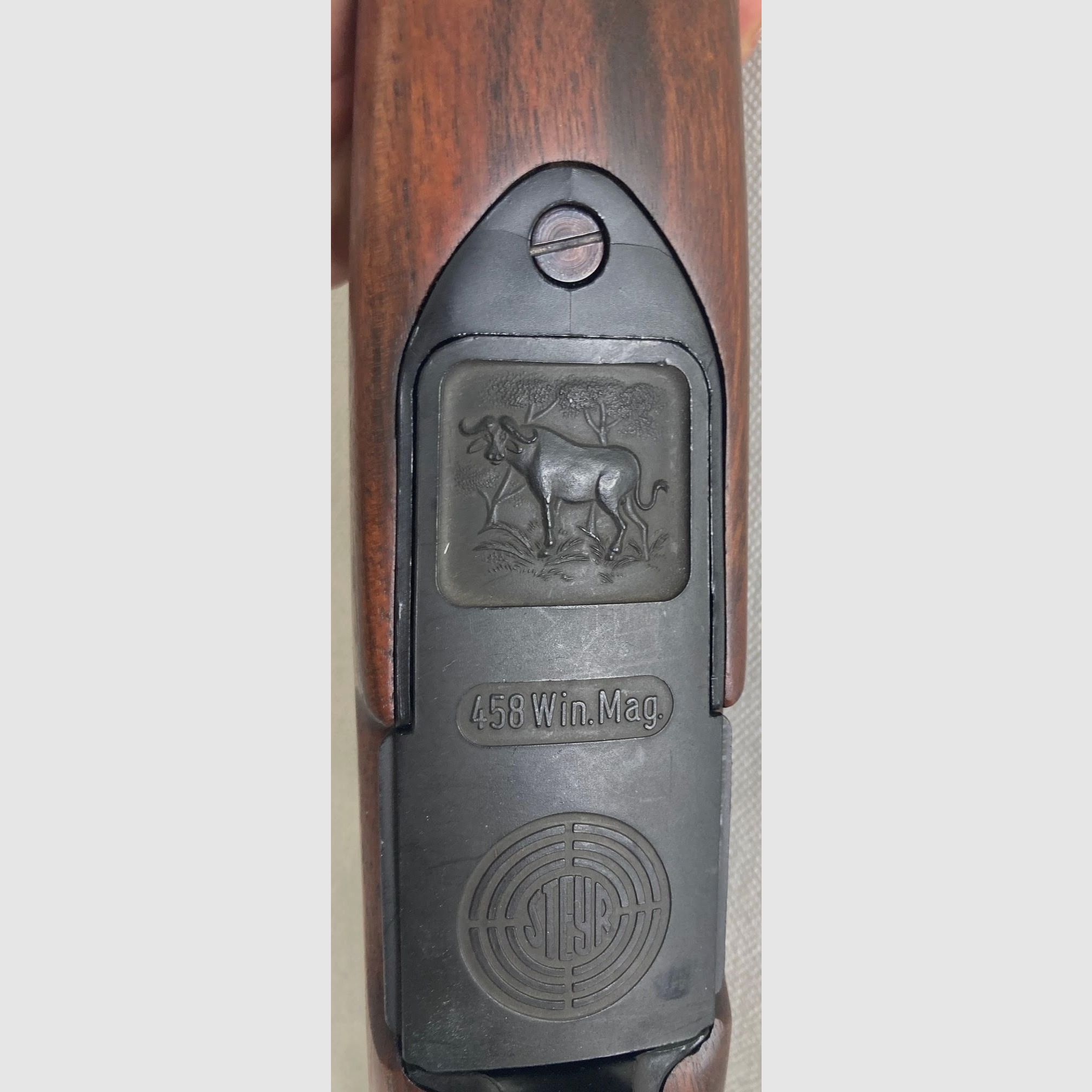 Steyr Mannlicher Model S Bolt Action Rifle in .458 WinMag
