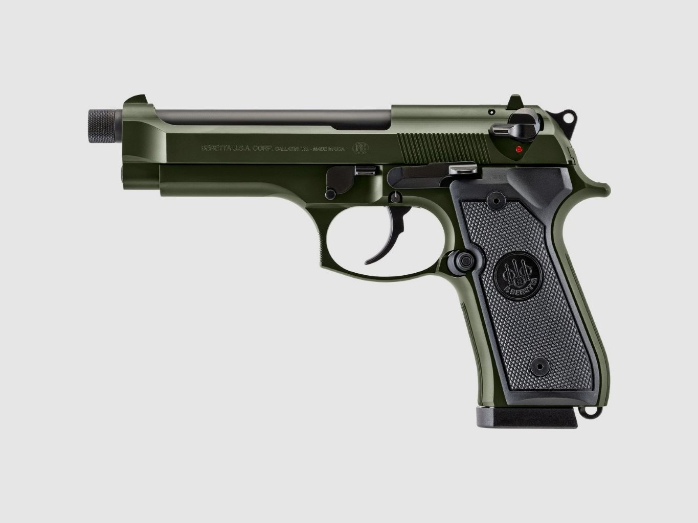Beretta Pistole 92FS OD Green – 9 mm Para, Bild 2 von 10