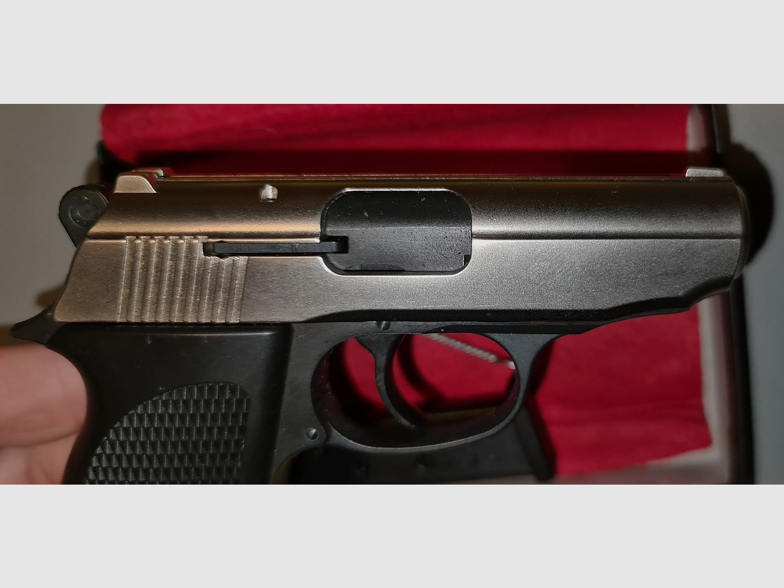 RÖHM RG 70 CROME cal. 315 K / PTB 633 / SAMMLER SCHRECKSCHUSS GAS PISTOLE SILVESTER SELBSTVERTEIDIGUNG 