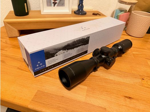 Delta Optical 1.5-9x45 illuminated dot 30mm central tube driven hunt no Z6i HT V8 z8i