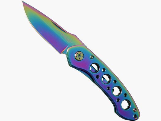 Taschenmesser Rainbow coating legales Zweihandmesser