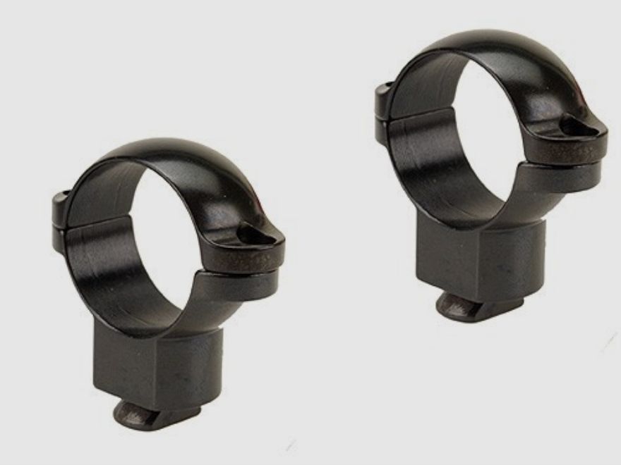 Leupold Dual Dovetail Anneaux 25,4mm haut brillant noir