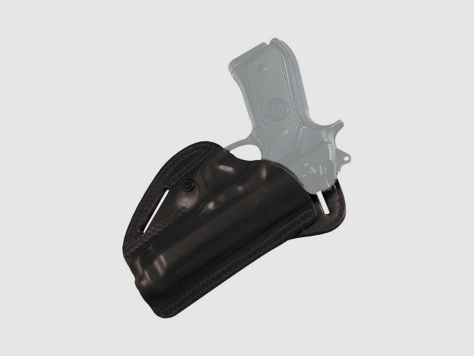 Offenes Rückenholster aus Leder