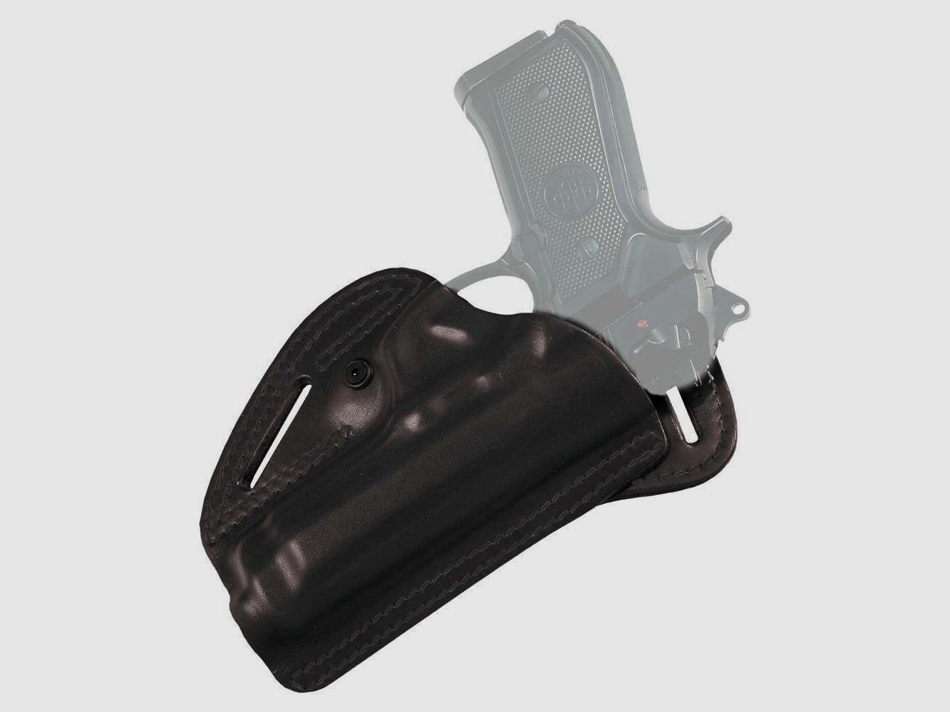 Offenes Rückenholster aus Leder