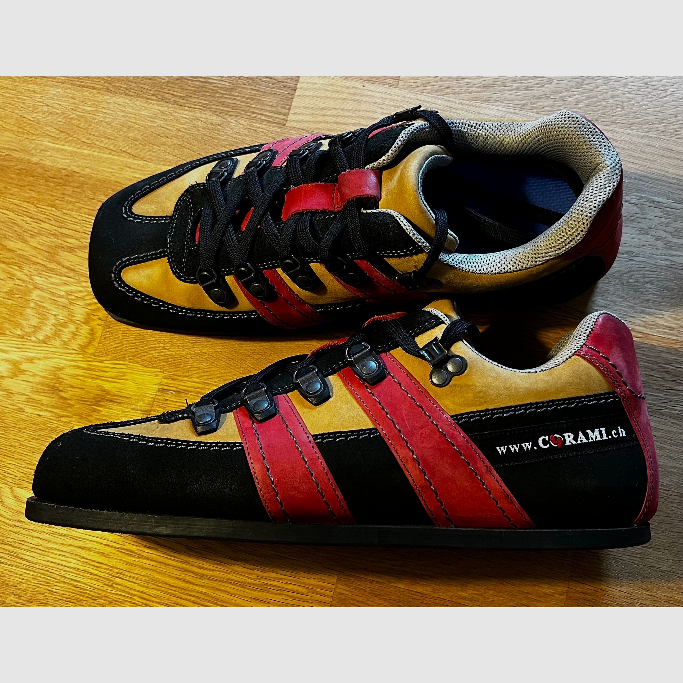 Corami Schießschuhe Pistolenschuhe Gr. 44 incl. Sohlenspanner usw...