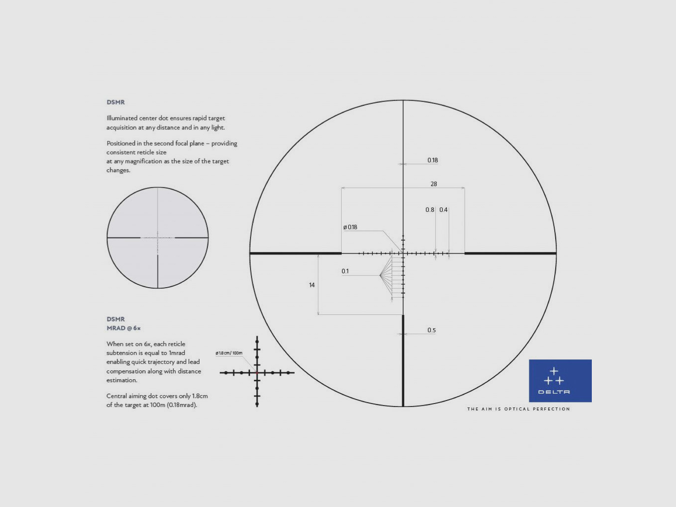 Delta Optical Stryker HD 1-6×24 SFP DSMR