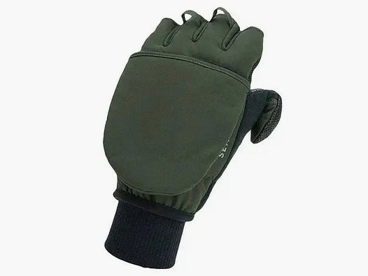 SealSkinz Sealskinz Rękawice Walpole oliwkowe czarne - S męskie