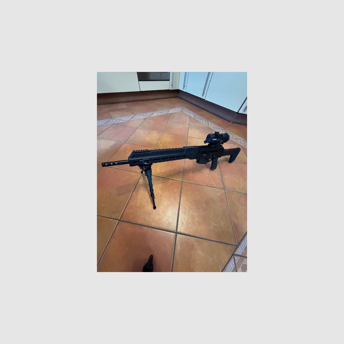 Izhmash Saiga Kalashnikov SR1 – .223 Rem. – Incl. Steiner S432 optics – Top condition RARITY