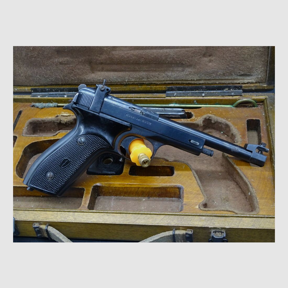 Tula Margolin MZM calibro .22lr cassa di legno Margolin