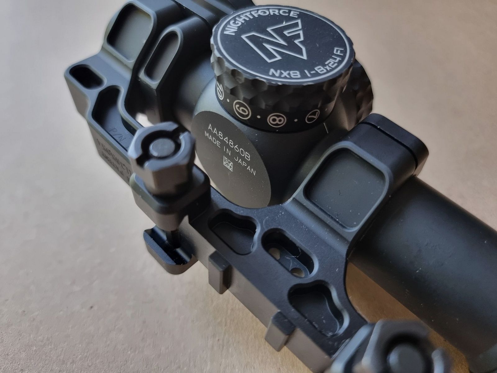 Nachtkraft NX8 1-8x24 MRAD + Eotech EFLX + Badger Ordnance C1 - OPTIEK COMPLEETSET !