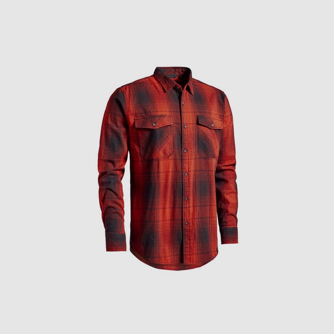 Northern Hunting Herren Hemd Bark Rot/Schwarz