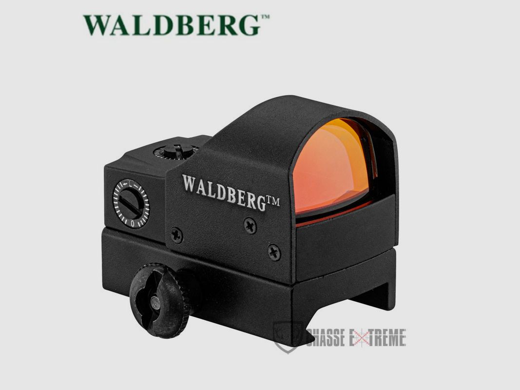 WALDBERG Micro-Point Rotpunktvisier auf Weaver-Schiene, Bild 2 von 9