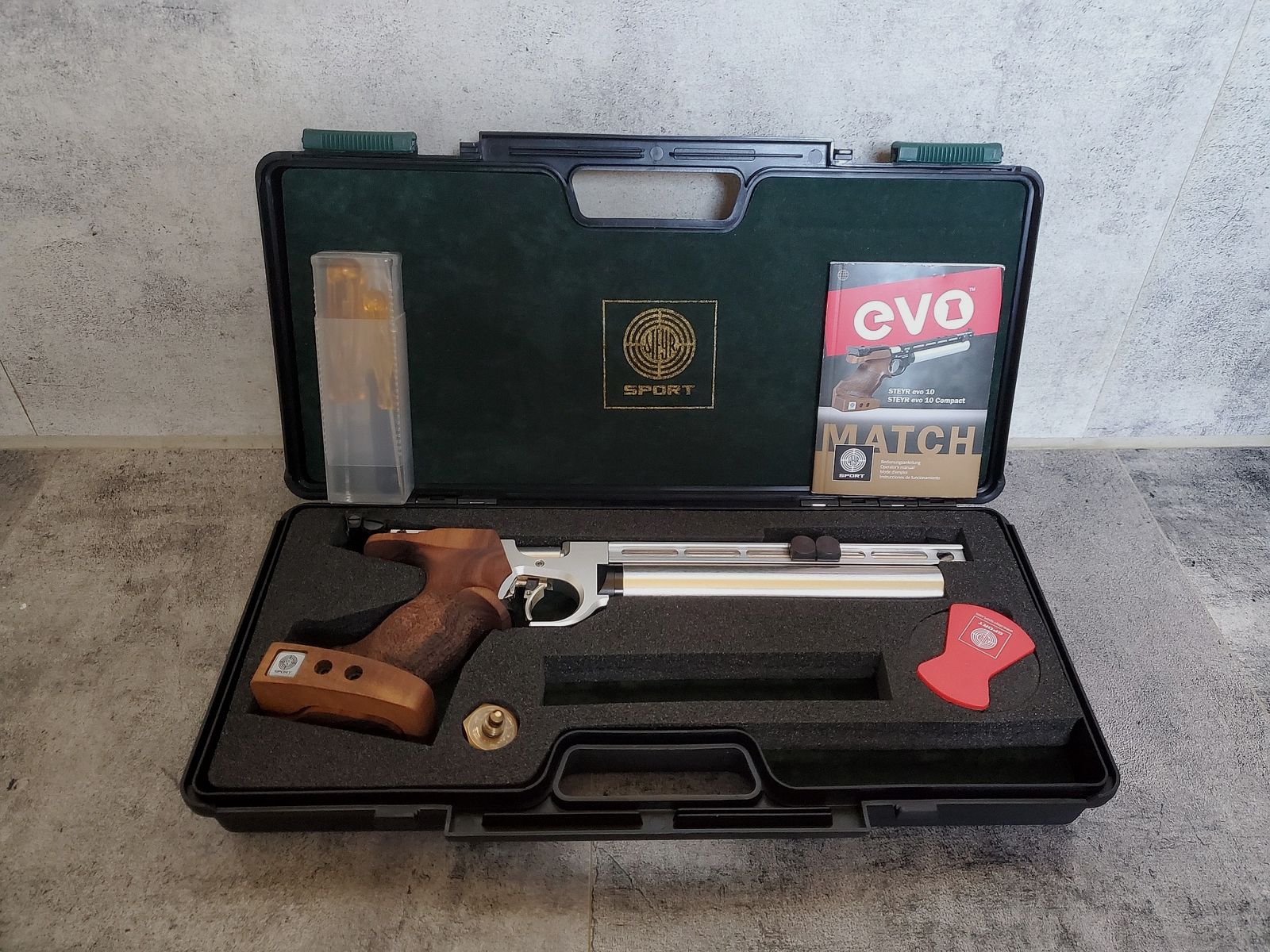 Match Luftpistole Steyr EVO 10 – BJ-06.2022 - NEUWERTIG