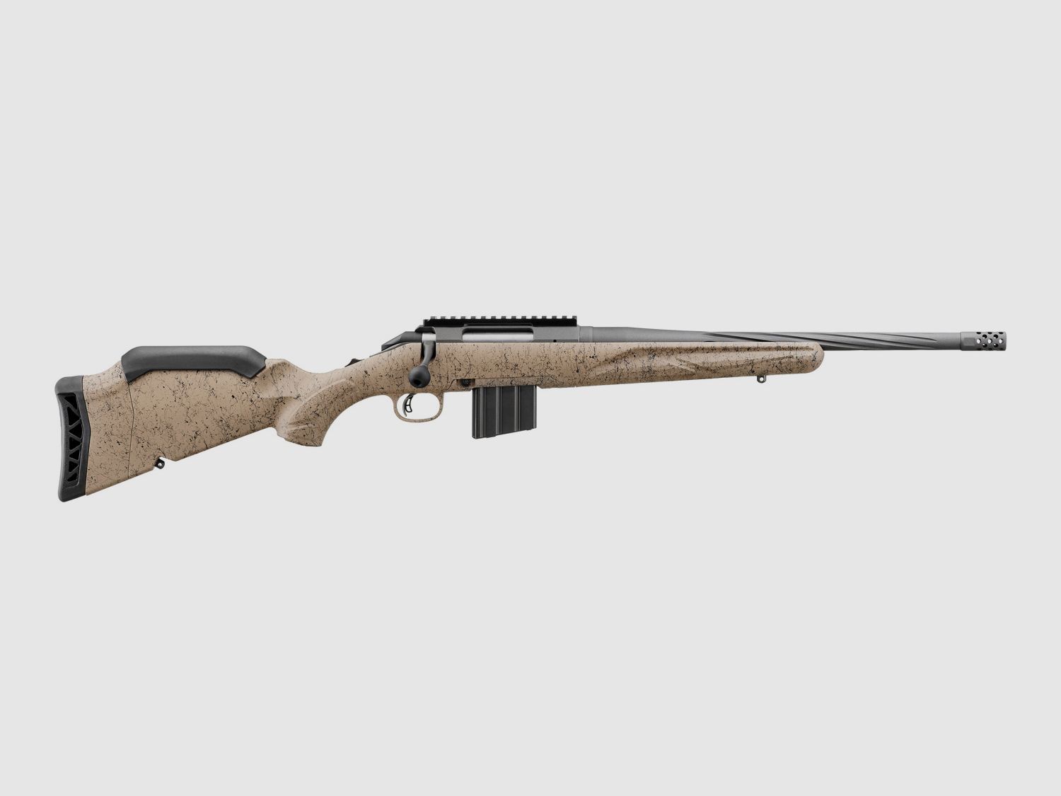 RUGER AMERICAN RIFLE GENERATION II RANCH 6,5MM GRENDEL 16,1"/41CM FDE 5/8"-24