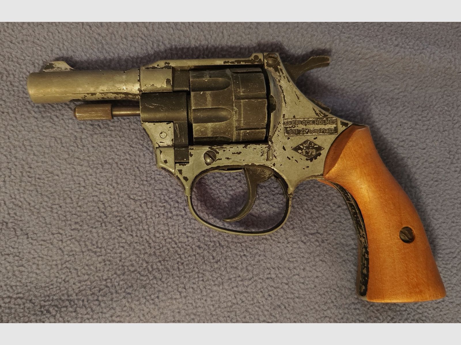Revolver Umarex Sherlock Holmes PTB 223 ancien cal. 22 long Platz.
