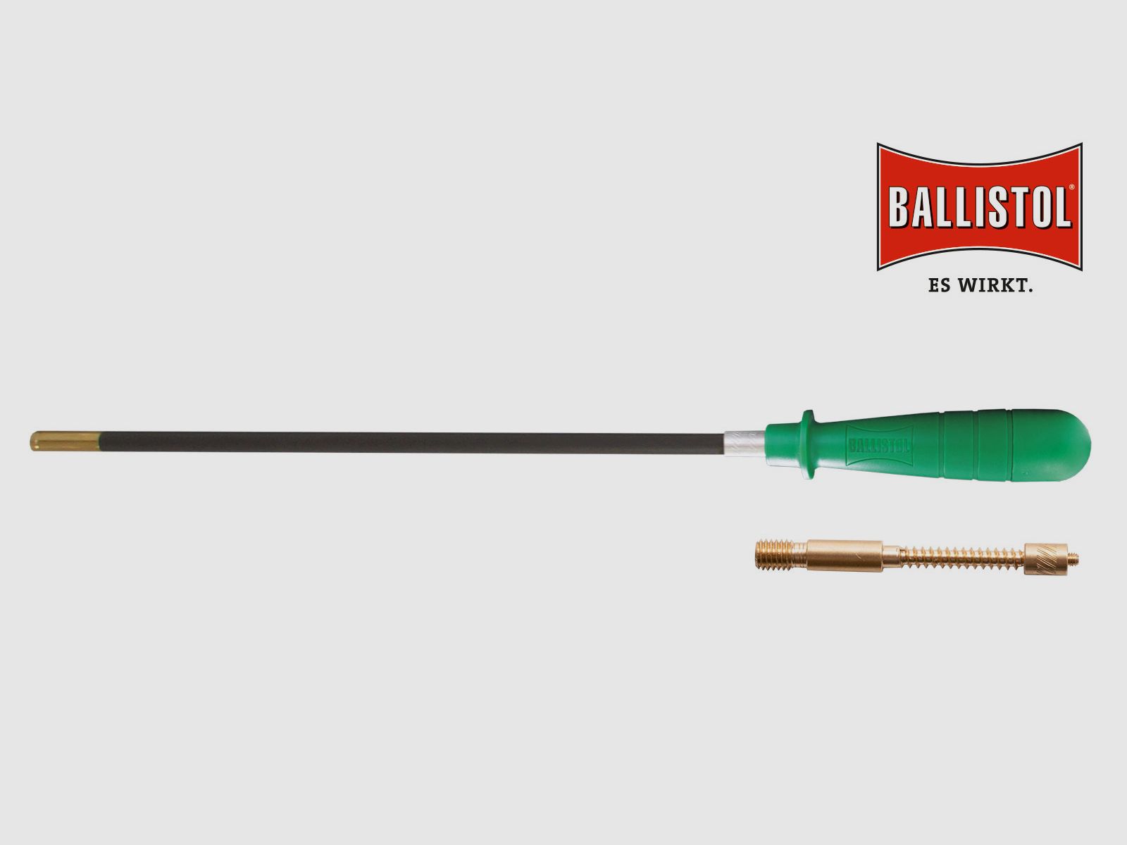 Ballistol carbon cleaning rod short with accessories, Ø 7 mm (M5 internal thread)