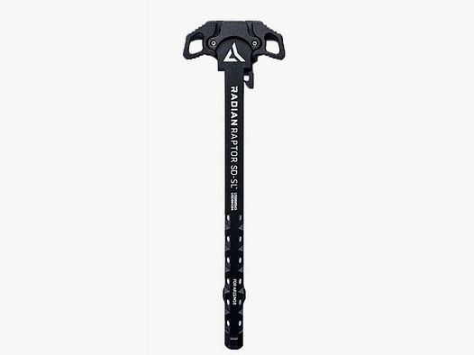 RADIAN WEAPONS RAPTOR-SD-SL WITH VENTED SHAFT RADIAN WEAPONS AR-15 RAPTOR SD-SL AMBIDEXTROUS CHARGING HANDLE BLACK