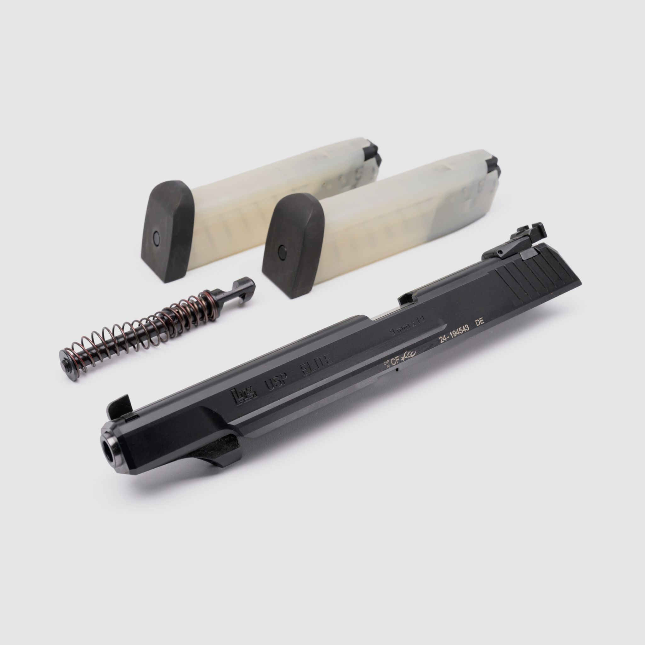 HECKLER & KOCH Wechselsystem USP Elite 9mm Luger, für USP-Griffstücke .45, incl. zwei Magazine
