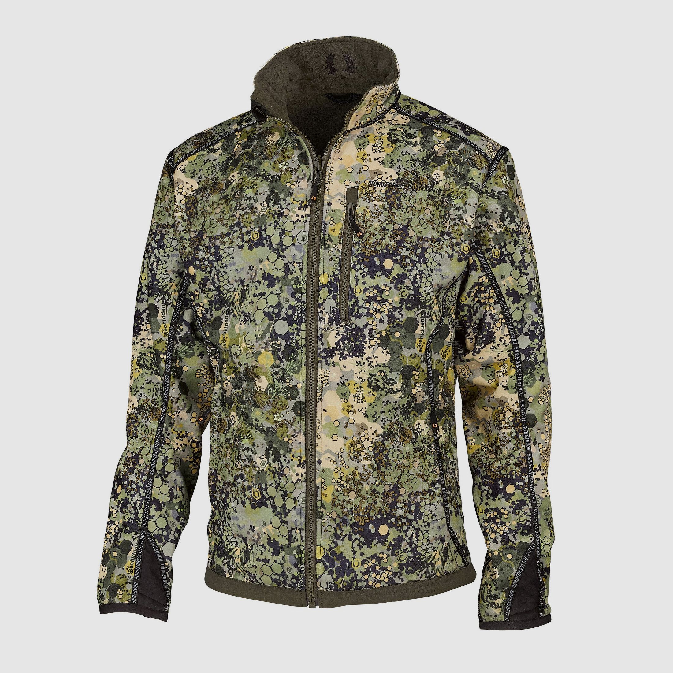 Nordforest Giacca Reversibile da Caccia antivento Beehidden