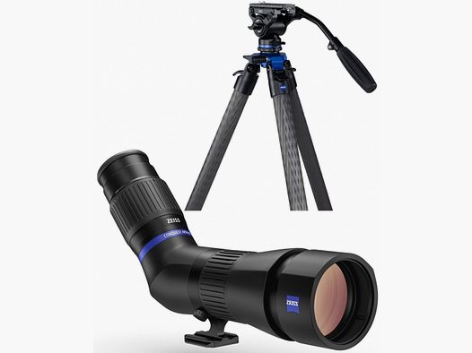 Zeiss ZEISS Conquest Apia 65 mit Okular 20-50x + Pro-Serie Stativ Universal - Dealpreis