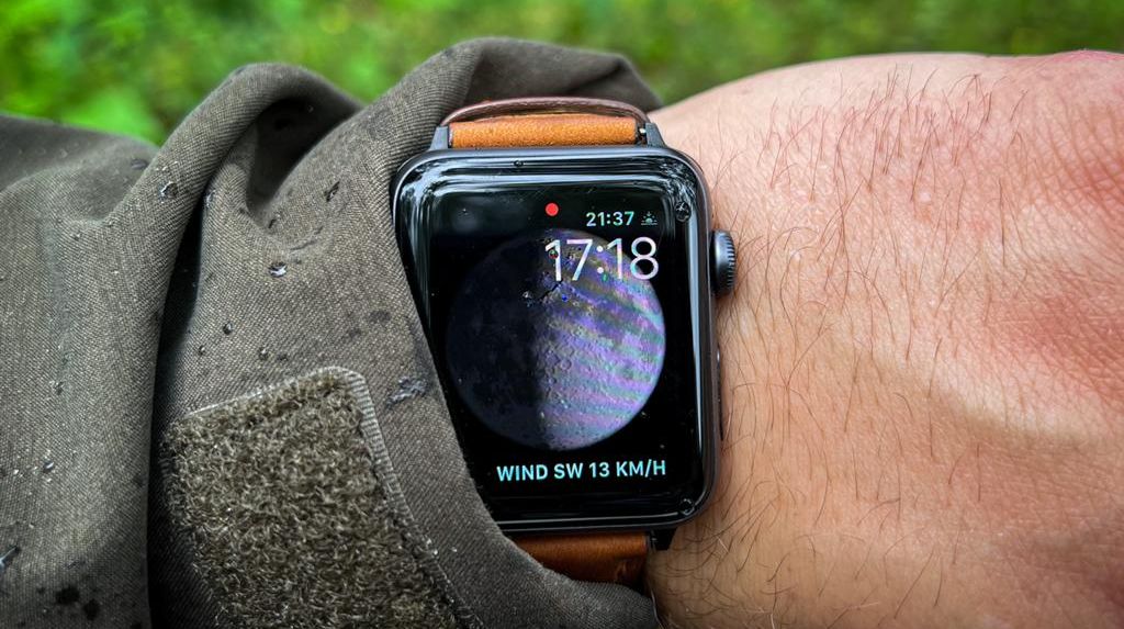 Das Apple Watch Zifferblatt für Jäger