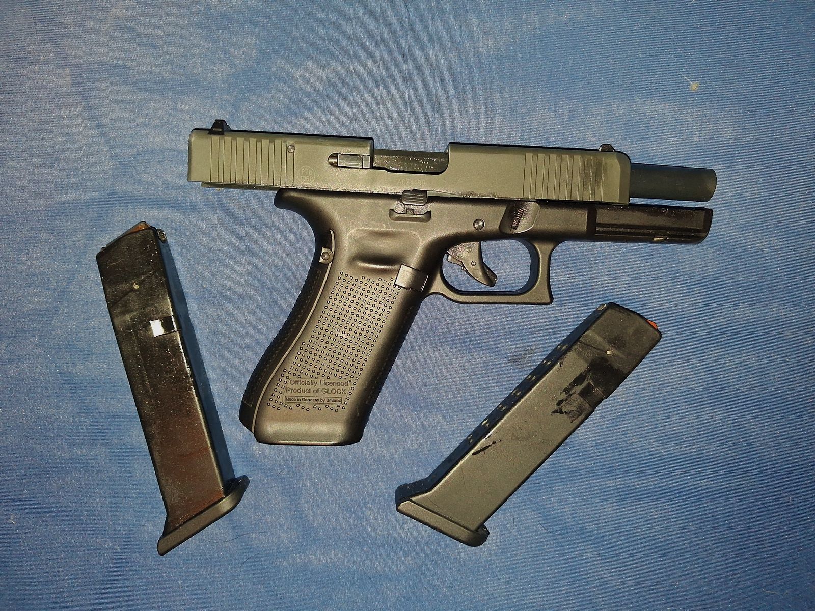 Wapenverzameling, RAM 68. Bull Barrel 22. Schreckschuss 9mm Zoraki Glock luchtgeweer 4,5mm, afbeelding 19 van 20