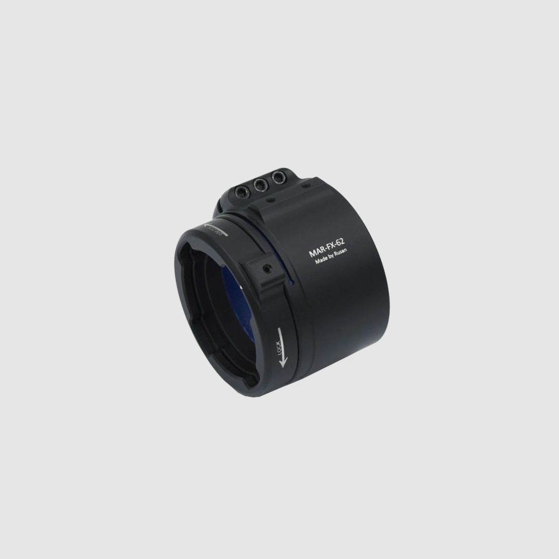 Rusan Modular Adapter MAR Klemmhülse Fix mit 3 Schrauben 51mm *NEU*