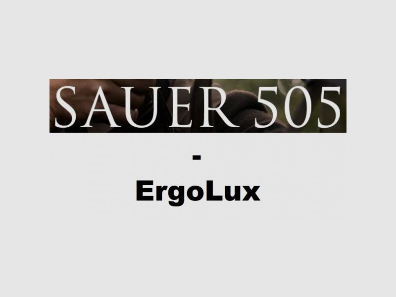 Sauer 505 ErgoLux repeating rifle