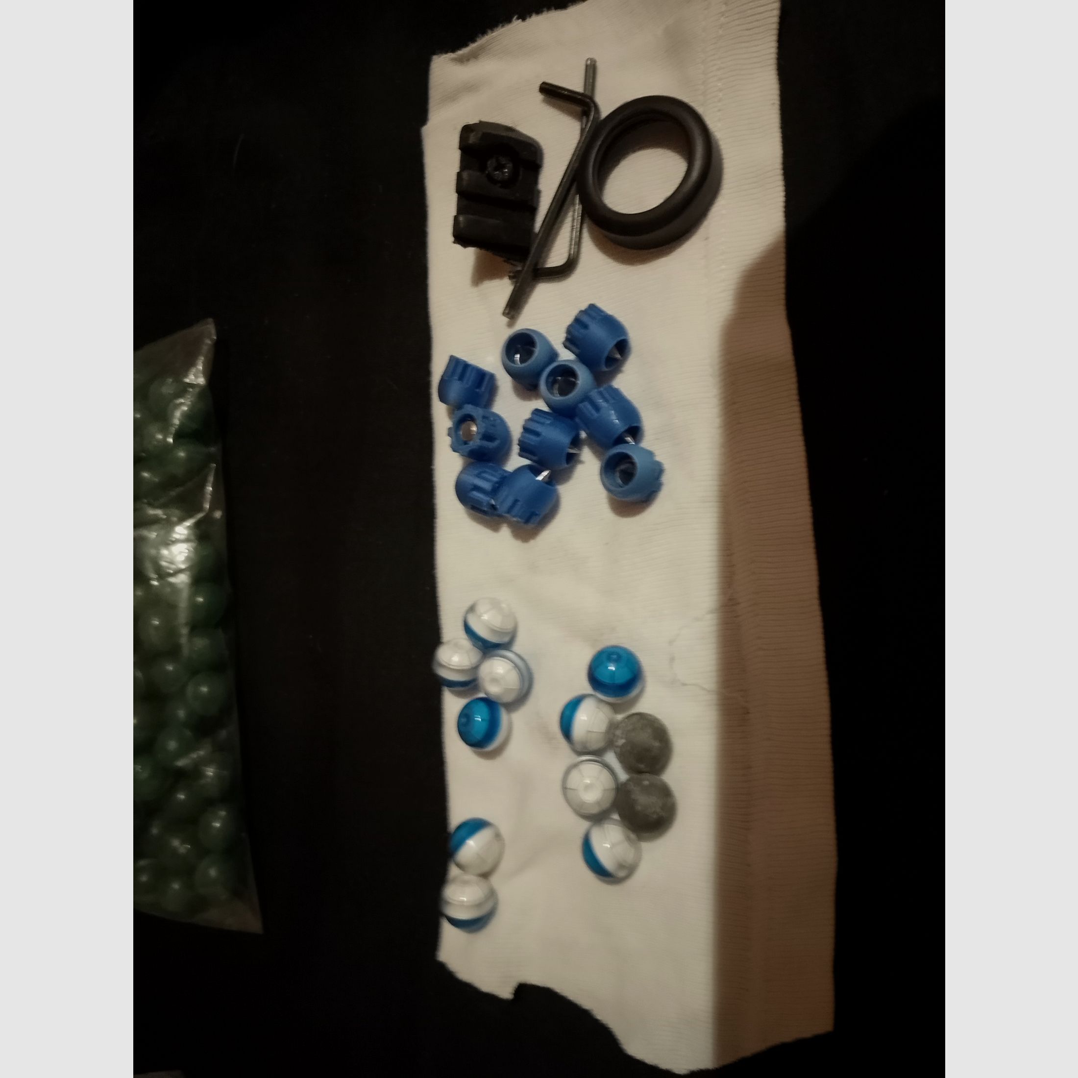 Actualización Long T4e HDR50 Tactical Rifle Kit Punto Rojo Láser Balas de Goma RAM Paintball Markierer Cal .50 Set Cápsulas CO2 Revolver Lanzador de Pimienta cañón largo Red DOT, imagen 5 de 6